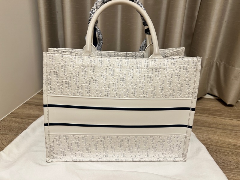 Christian Dior book tote 皮質 托特包 手提包-6