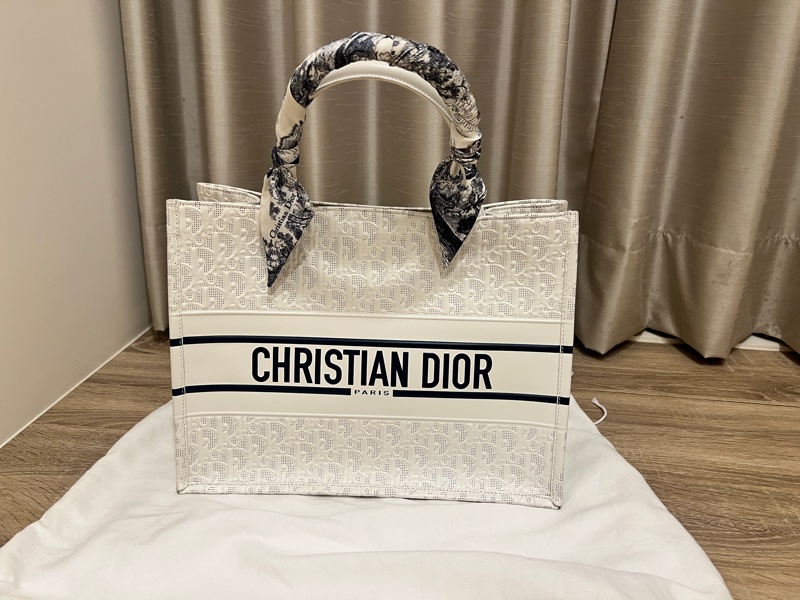 Christian Dior book tote 皮質 托特包 手提包-7