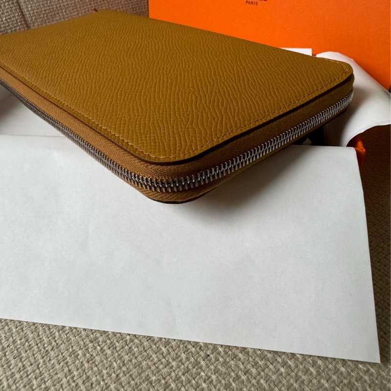 發財錢包! Hermes 長夾皮夾  silk’in wallet silkin wallet silk in wallet 絲巾長夾-7