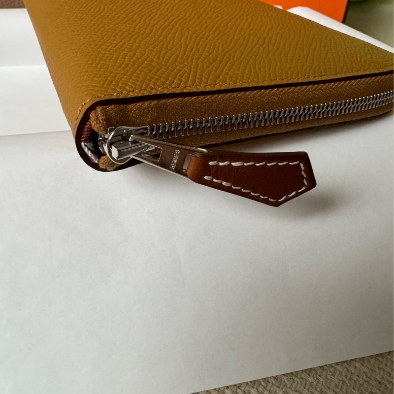 發財錢包! Hermes 長夾皮夾  silk’in wallet silkin wallet silk in wallet 絲巾長夾-19