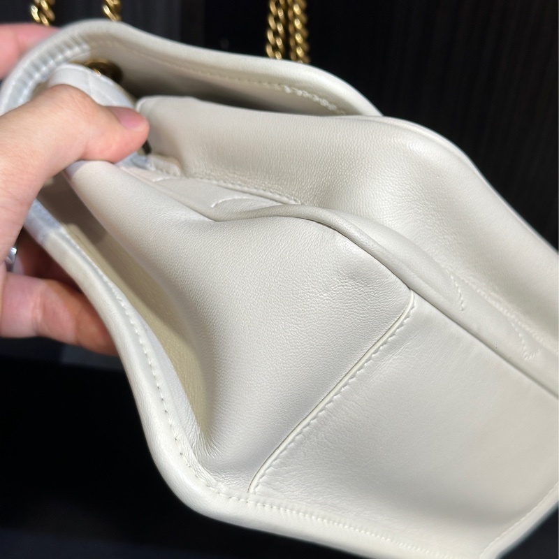 📍Ysl Niki Baby奶油白色-13