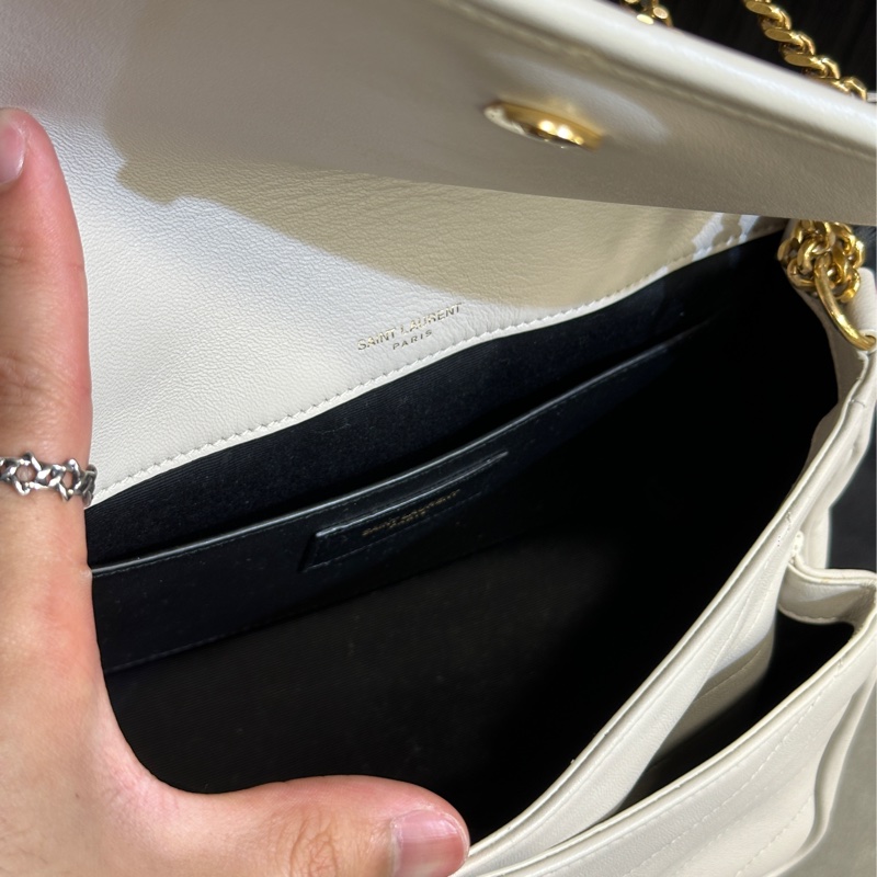 📍Ysl Niki Baby奶油白色-16