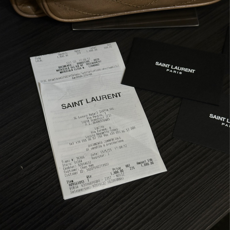 📍Ysl Niki Baby奶茶色-4