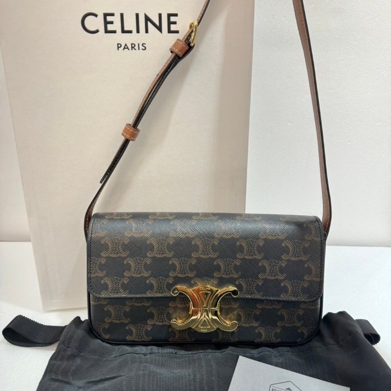 CELINE 凱旋門腋下包/手提包/肩背包 LISA同款 CLAUDE  9成新-2