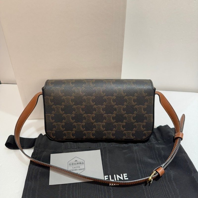 CELINE 凱旋門腋下包/手提包/肩背包 LISA同款 CLAUDE  9成新-3
