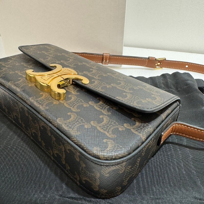 CELINE 凱旋門腋下包/手提包/肩背包 LISA同款 CLAUDE  9成新-4