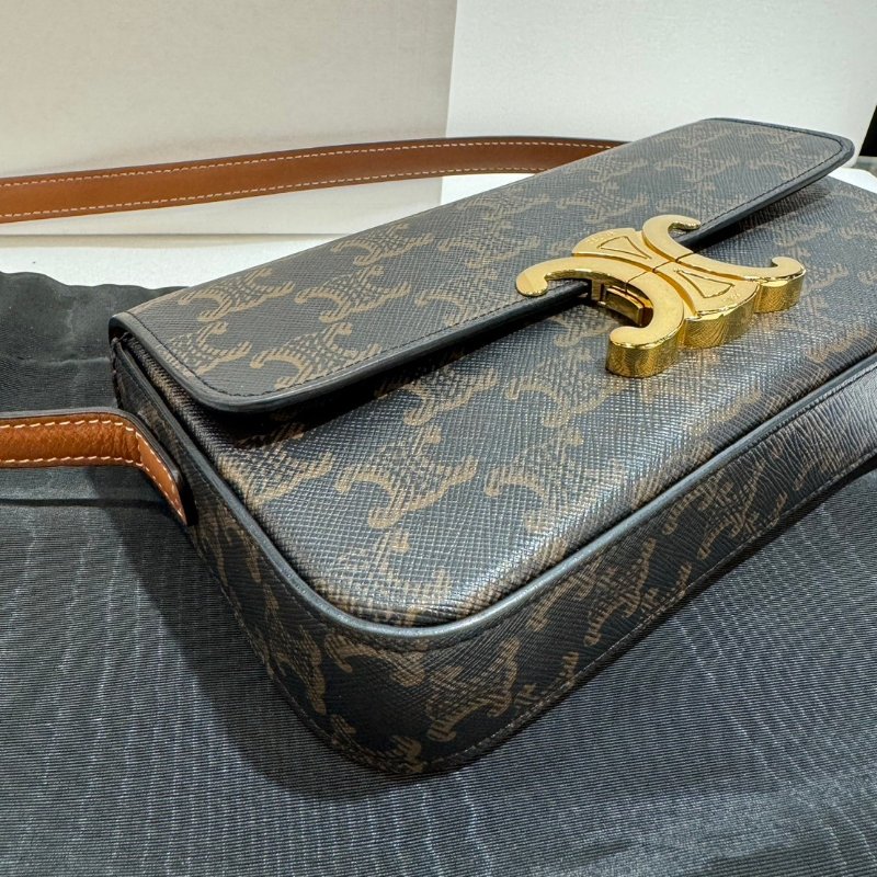 CELINE 凱旋門腋下包/手提包/肩背包 LISA同款 CLAUDE  9成新-5