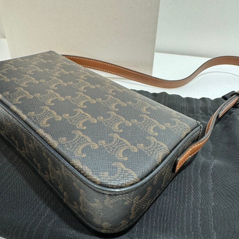 CELINE 凱旋門腋下包/手提包/肩背包 LISA同款 CLAUDE  9成新-6