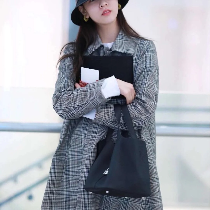 GUCCI 經典GG 金釦LOGO帆布皮革飾邊漁夫帽(黑)  ⭕️全新閒置品⭕️-3