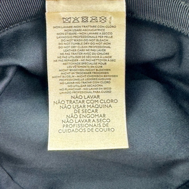 GUCCI 經典GG 金釦LOGO帆布皮革飾邊漁夫帽(黑)  ⭕️全新閒置品⭕️-11