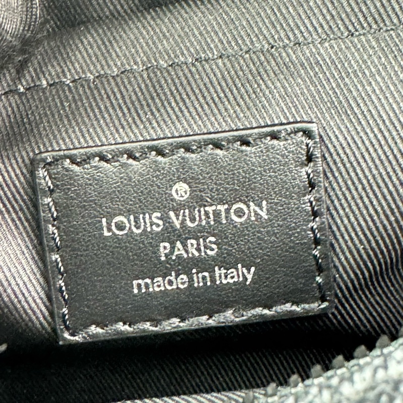 LV M44735 SOFT TRUNK系列經典Eclipse帆布印花拉鍊肩背方包(迷你)  👉晶片款👉中性款式男  女都可輕鬆駕馭-7