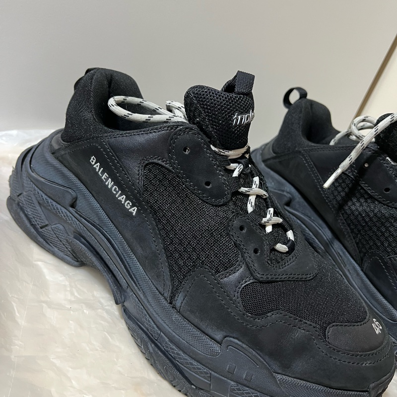 Balenciaga 黑 做舊款 老爹鞋 46 大尺碼-10