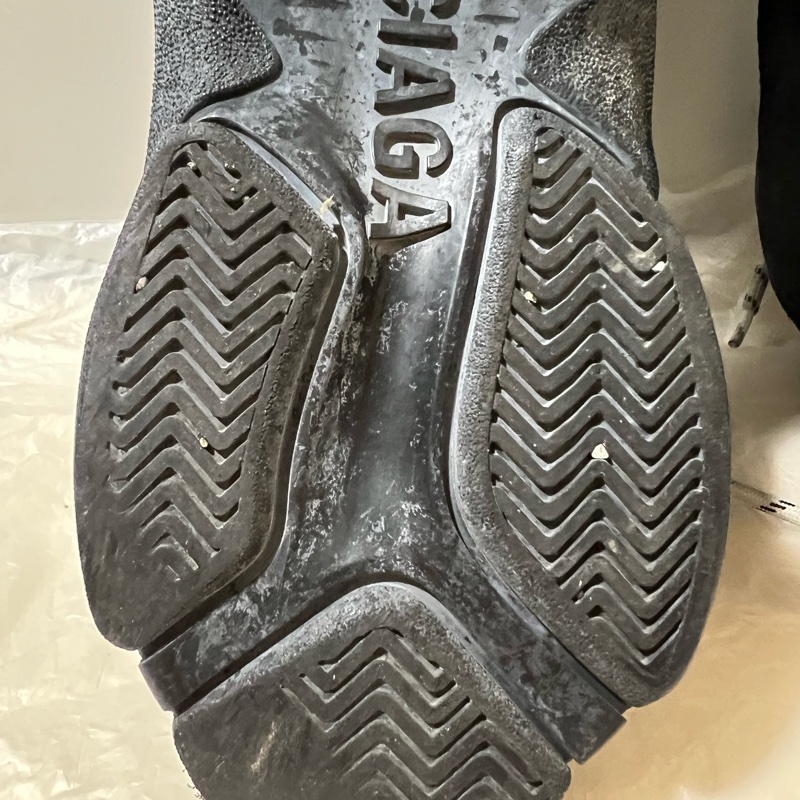 Balenciaga 黑 做舊款 老爹鞋 46 大尺碼-14