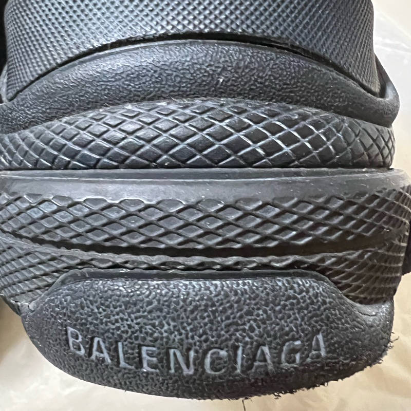 Balenciaga 黑 做舊款 老爹鞋 46 大尺碼-16
