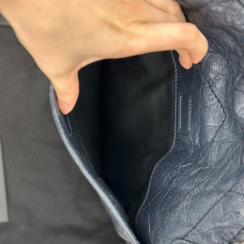 🔥全網最低🔥99新全配 有購證 #YSL 藏藍色 #Niki 中號-19