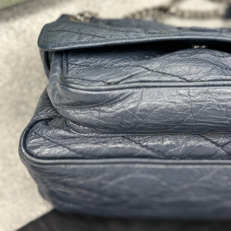 🔥全網最低🔥99新全配 有購證 #YSL 藏藍色 #Niki 中號-23