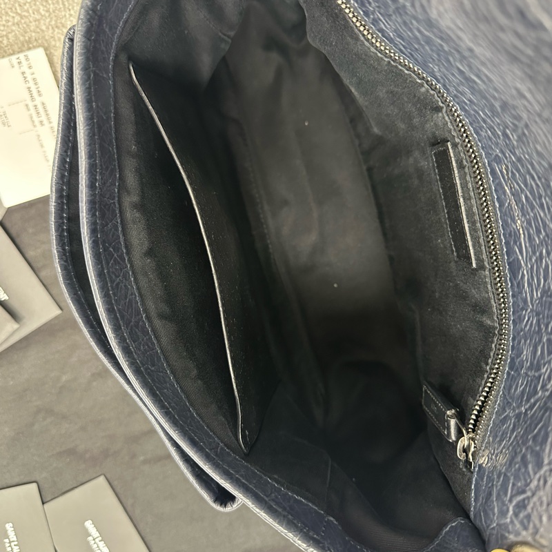 🔥全網最低🔥99新全配 有購證 #YSL 藏藍色 #Niki 中號-26