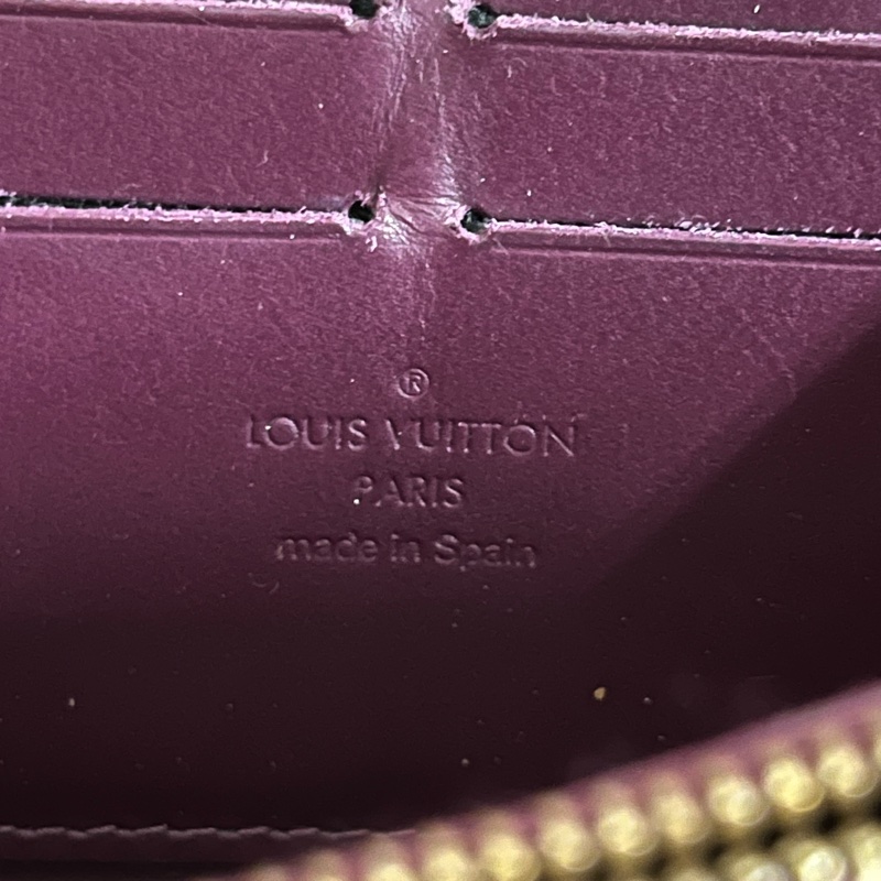 （老闆出國隨便賣）Louis Vuitton LV 老花 黑色長夾 長夾 錢包 皮夾 五金發亮 極新-19