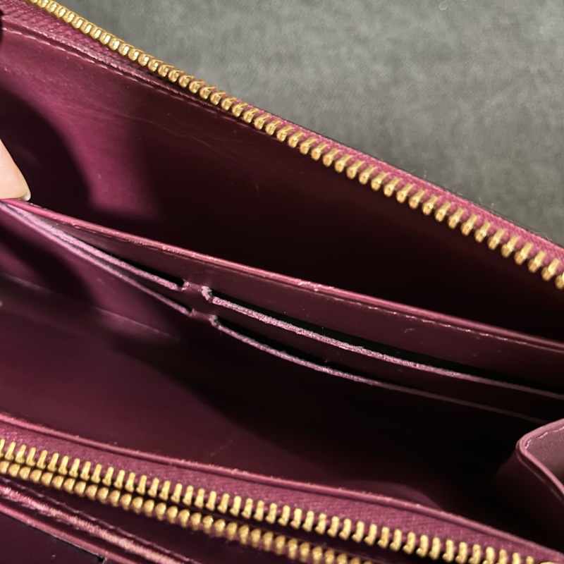 （老闆出國隨便賣）Louis Vuitton LV 老花 黑色長夾 長夾 錢包 皮夾 五金發亮 極新-20