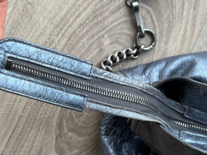 二手Balenciaga 巴黎世家City機車包，27張細圖喔-10