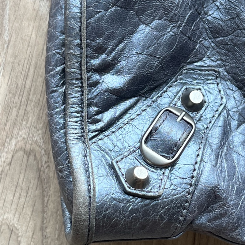 二手Balenciaga 巴黎世家City機車包，27張細圖喔-20