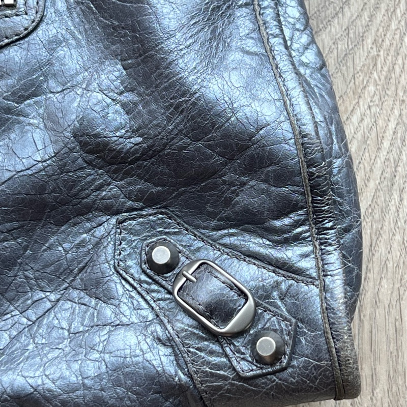 二手Balenciaga 巴黎世家City機車包，27張細圖喔-21