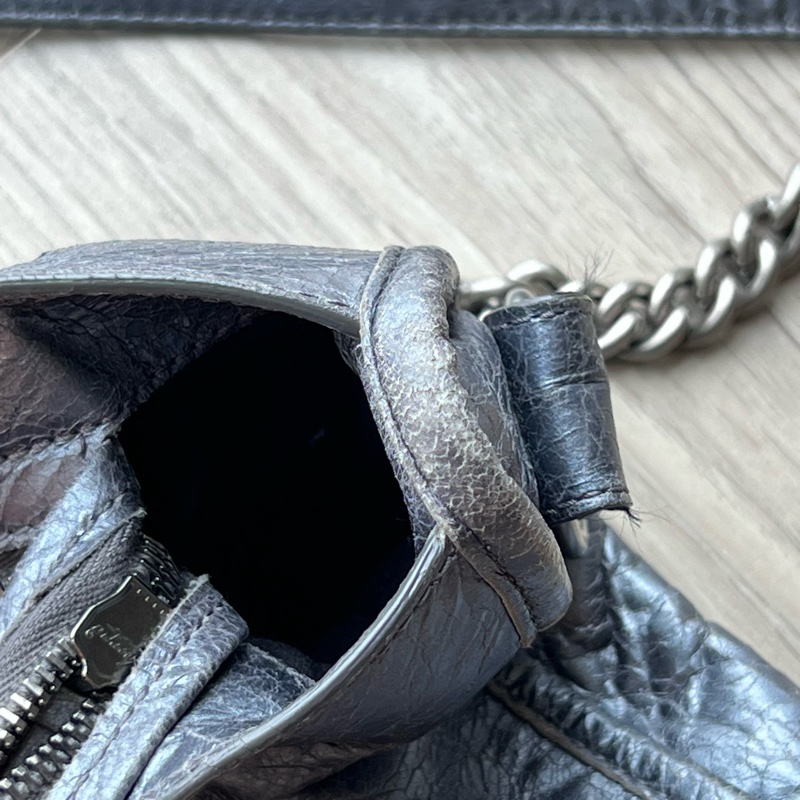 二手Balenciaga 巴黎世家City機車包，27張細圖喔-24