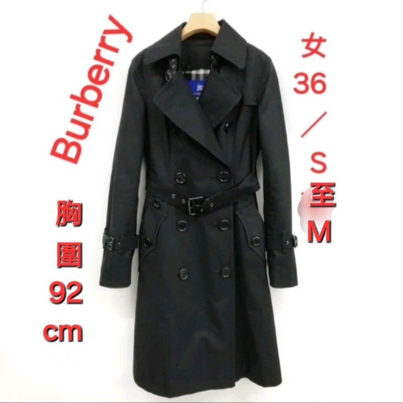 女S~M/日本二手/BURBERRY BLUE LABEL女神風衣-0