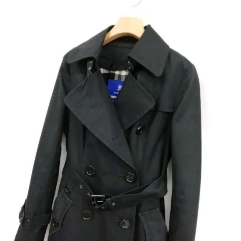 女S~M/日本二手/BURBERRY BLUE LABEL女神風衣-4