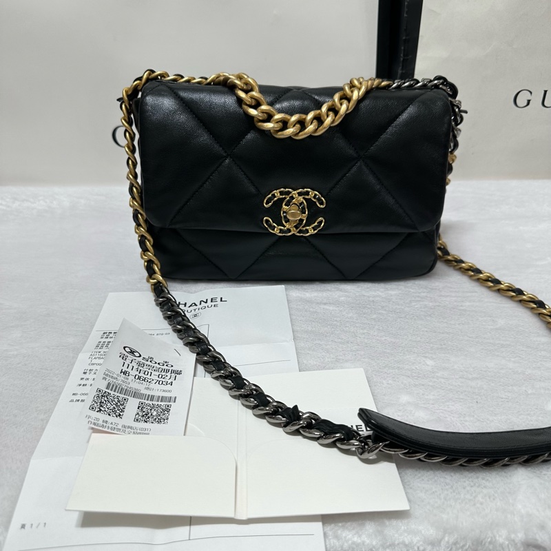 CHANEL 19 Bag 小號 香奈兒19bag 晶片款-1