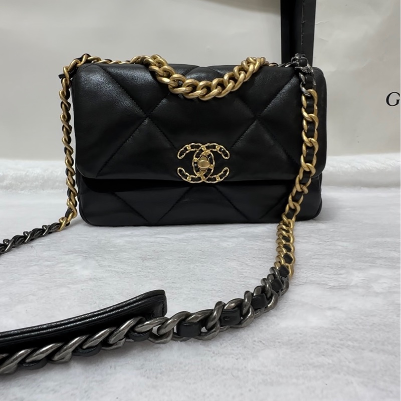 CHANEL 19 Bag 小號 香奈兒19bag 晶片款-6