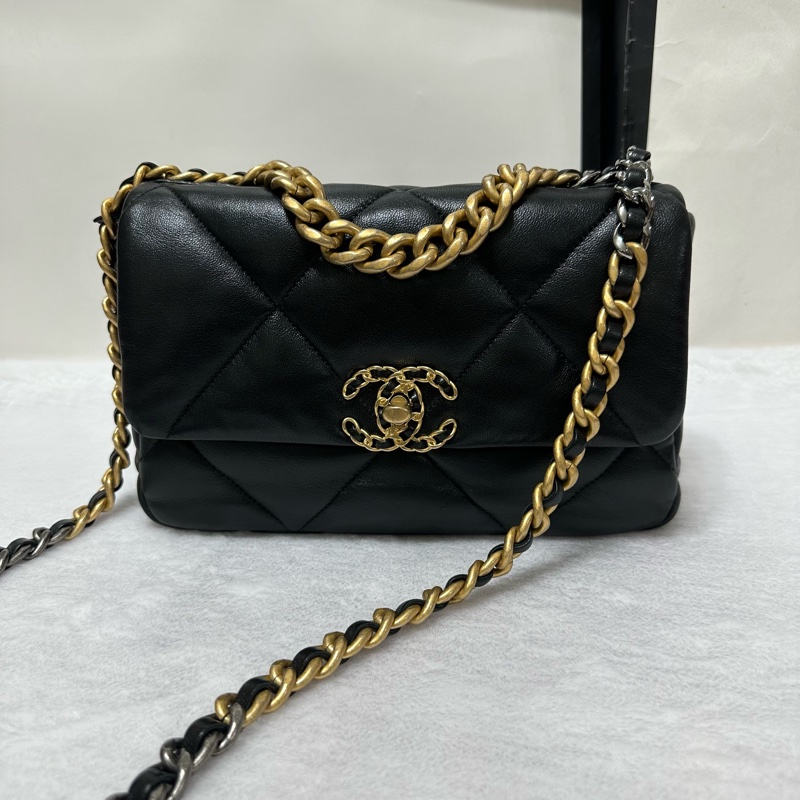 CHANEL 19 Bag 小號 香奈兒19bag 晶片款-12