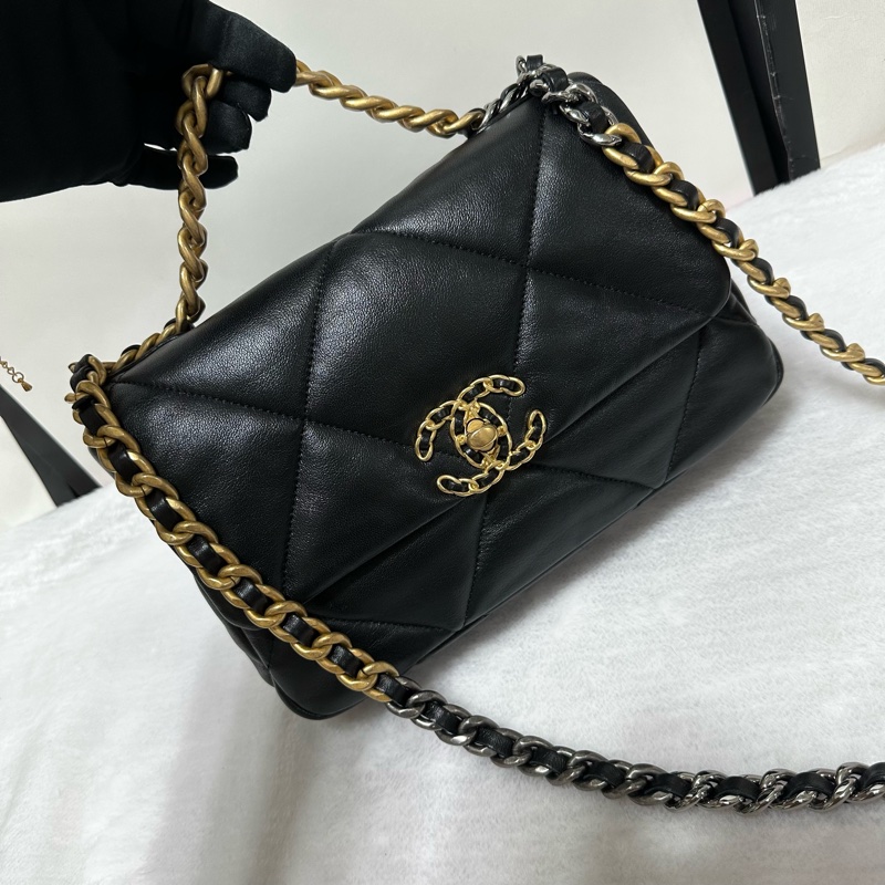 CHANEL 19 Bag 小號 香奈兒19bag 晶片款-15
