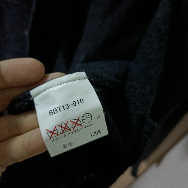 Burberry London 日本製 戰馬 羊毛 開襟衫 針織衫 男M-5