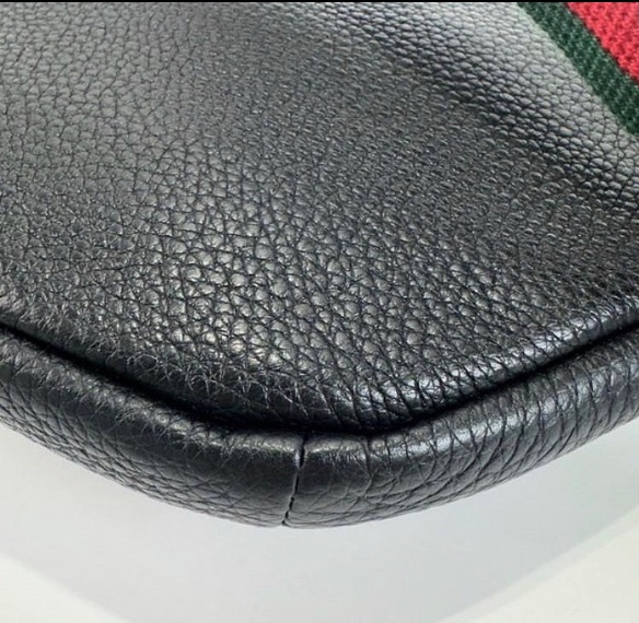 ❌已售出❌ GUCCI  527792 黑皮革LOGO 腰包 MINI 小號 古馳 精品腰包 精品胸包-14