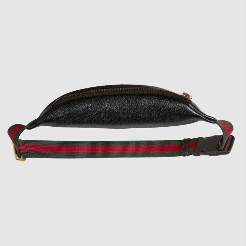 ❌已售出❌ GUCCI  527792 黑皮革LOGO 腰包 MINI 小號 古馳 精品腰包 精品胸包-9
