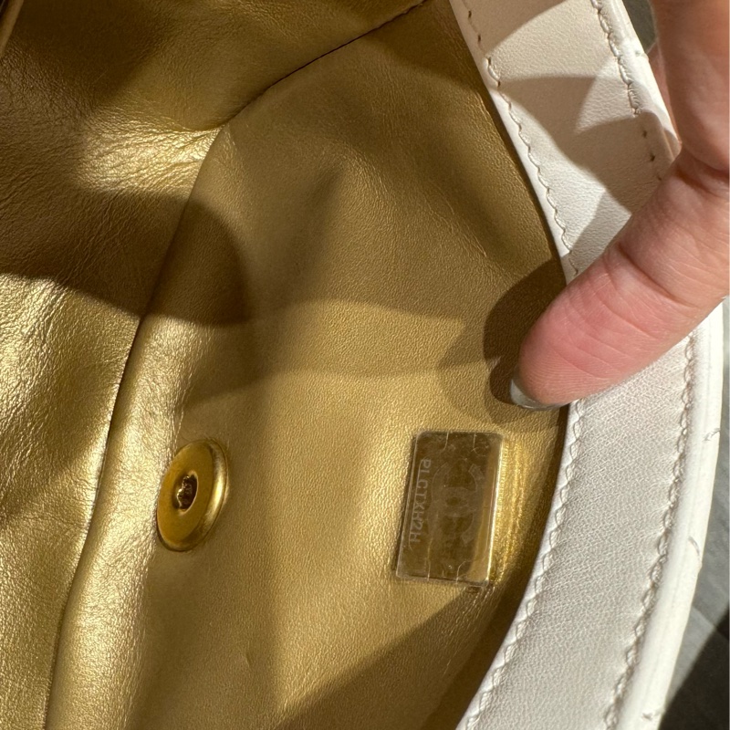 CHANEL香奈兒白色金球方胖子 17cm 稀有釋出-17