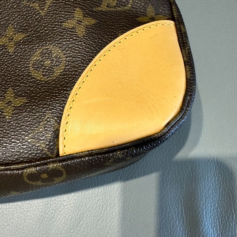 全網最低❤️LV❤️經典老花牛角包~包況良好-10