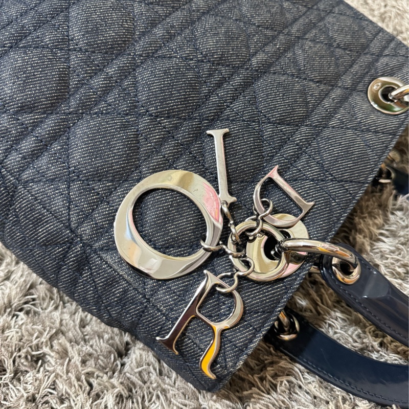 Lady Dior Vintage 💙-9