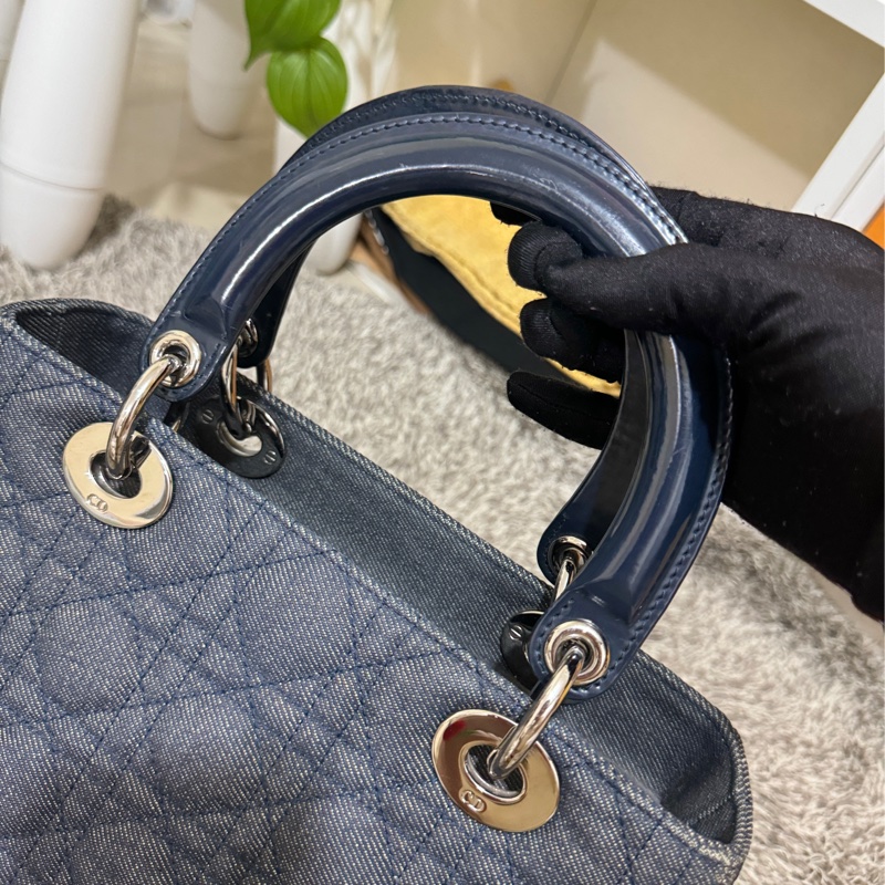 Lady Dior Vintage 💙-16