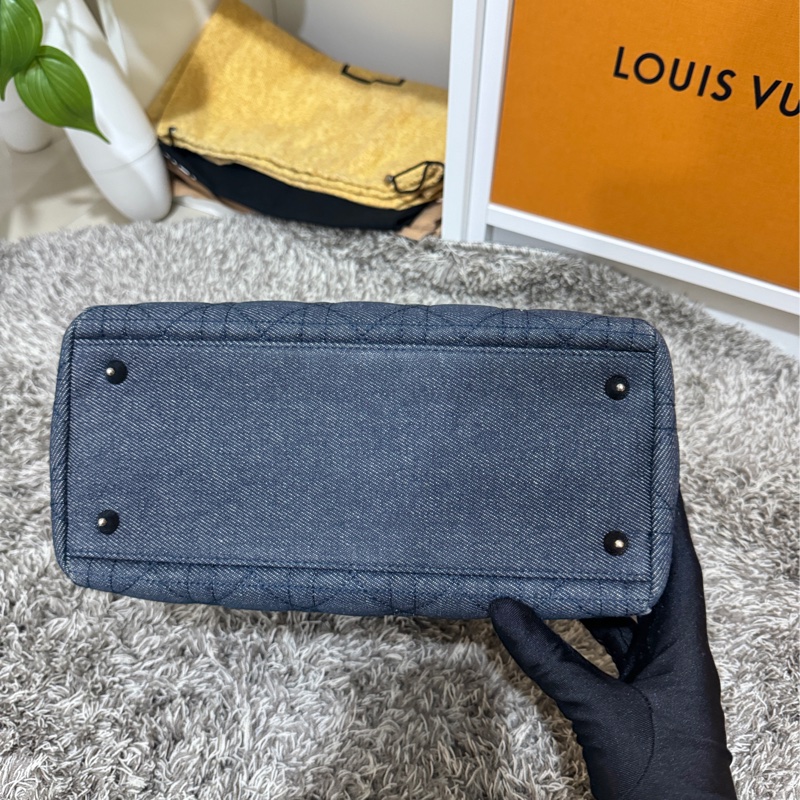 Lady Dior Vintage 💙-18