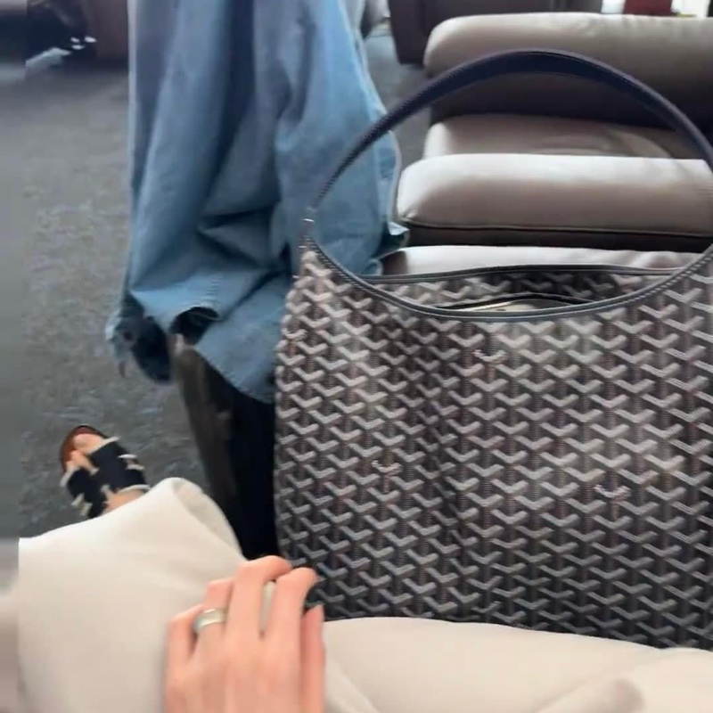 goyard hobo 全新 臧藍色-3