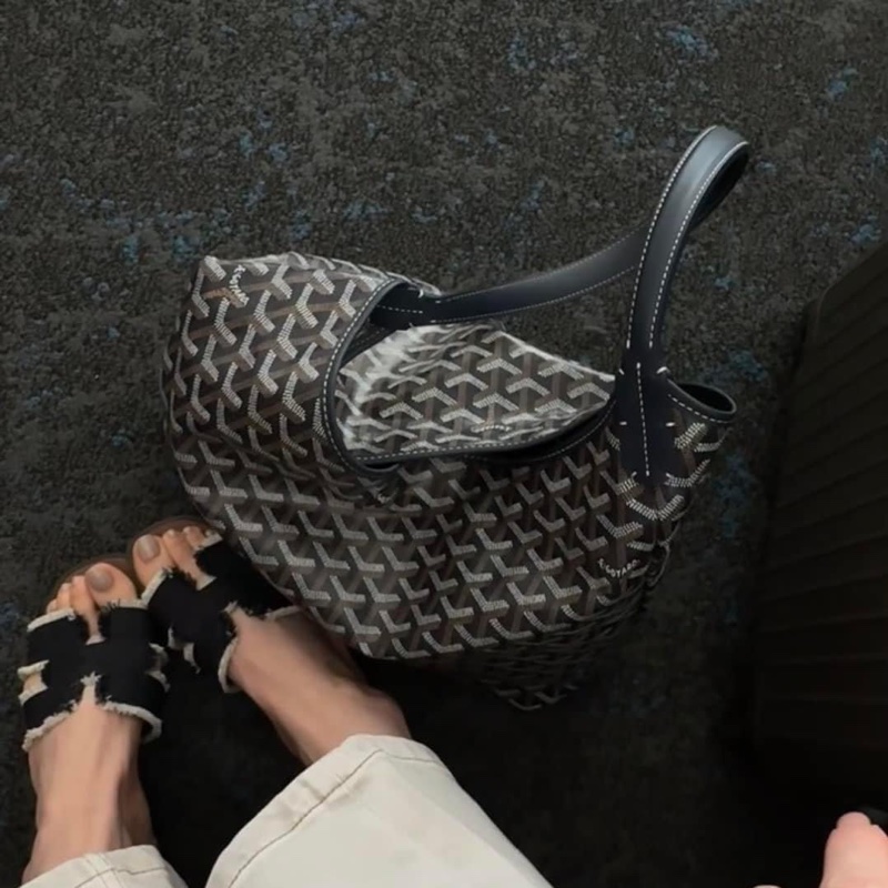 goyard hobo 全新 臧藍色-4