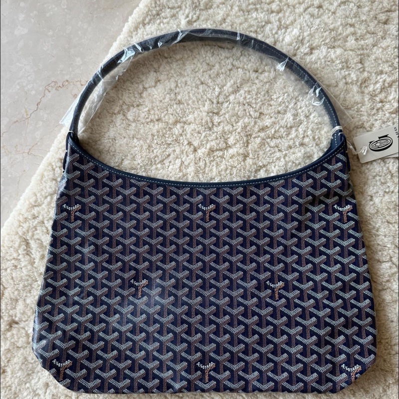 goyard hobo 全新 臧藍色-5