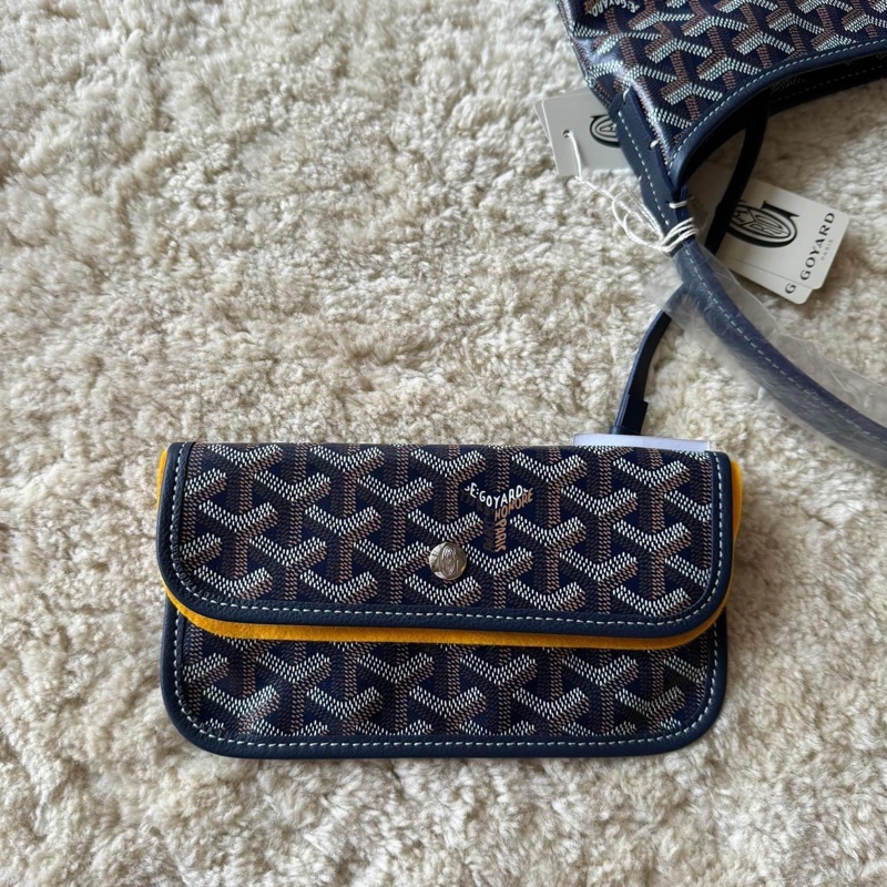 goyard hobo 全新 臧藍色-9