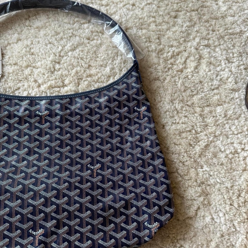 goyard hobo 全新 臧藍色-14
