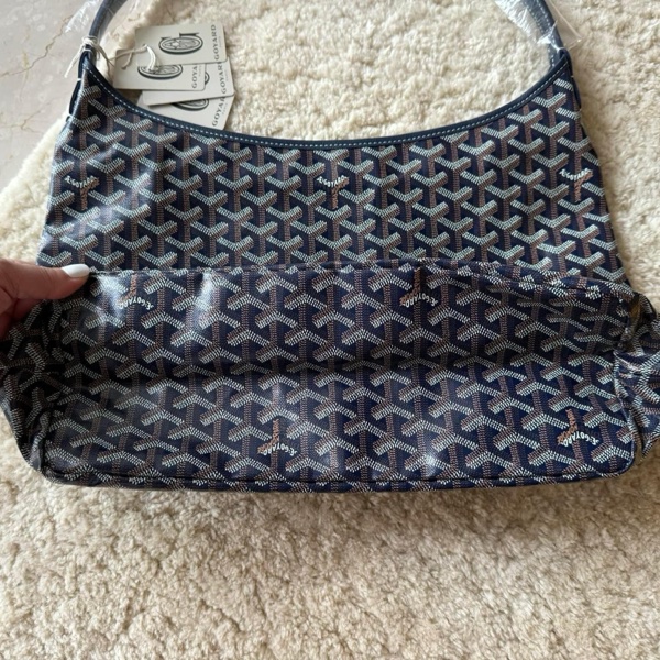 goyard hobo 全新 臧藍色-15