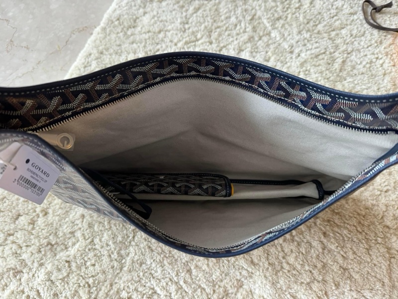 goyard hobo 全新 臧藍色-16