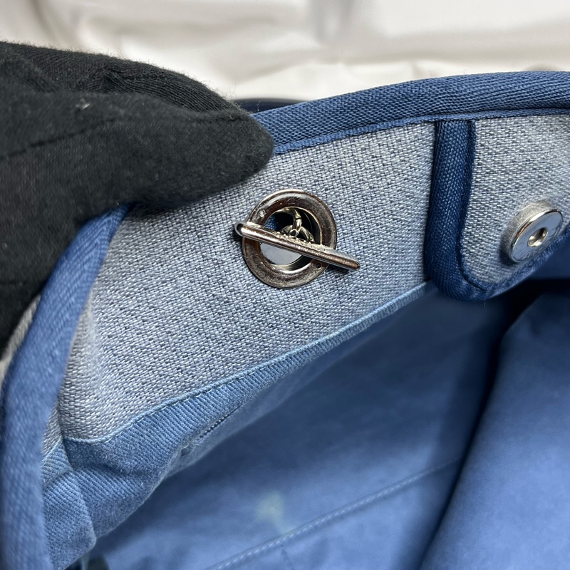 Chanel 牛仔丹寧沙灘包 中號-21