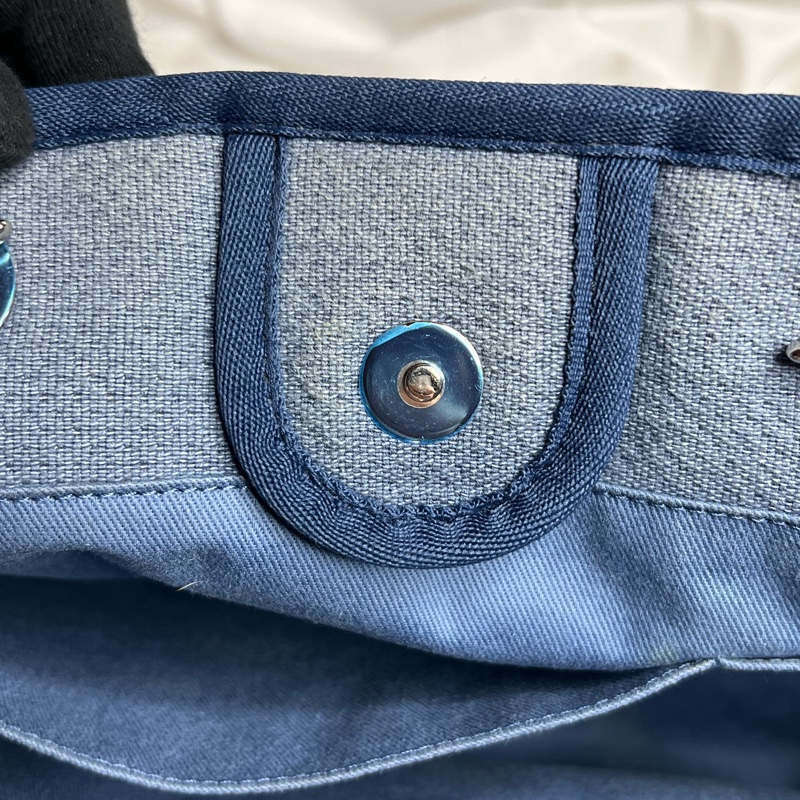 Chanel 牛仔丹寧沙灘包 中號-24